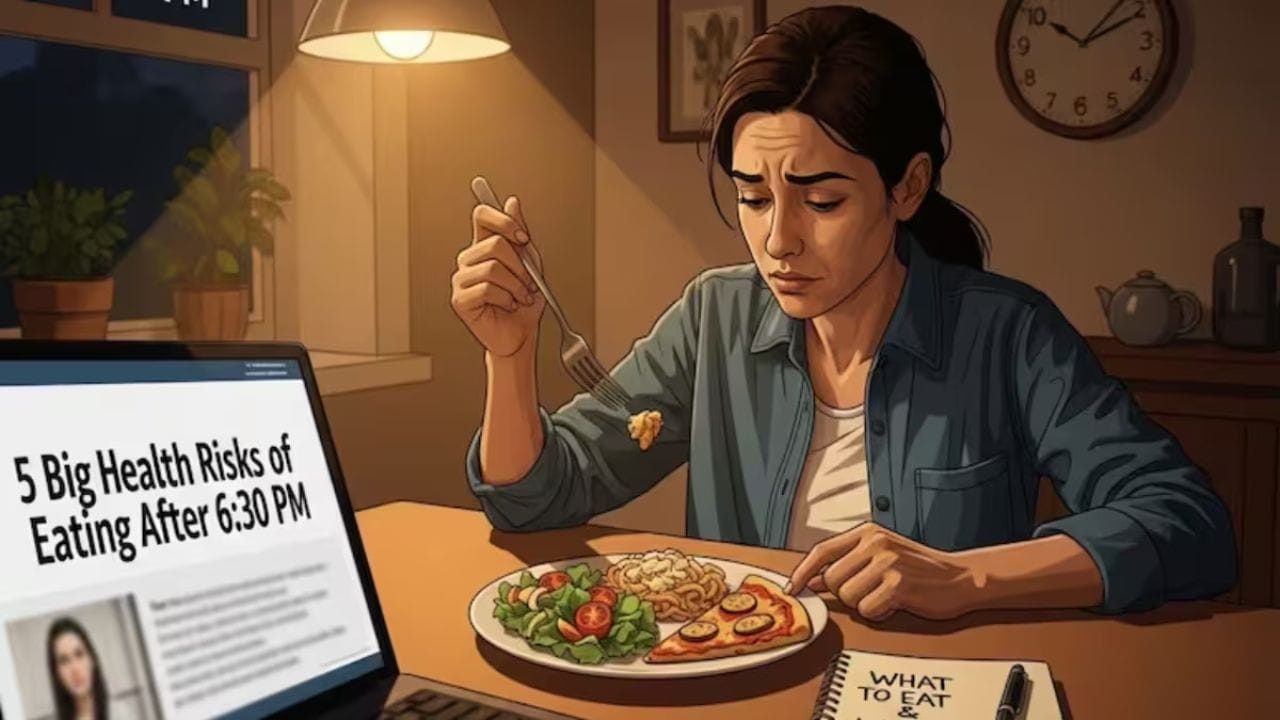 धावपळीच्या जीवनशैलीत अनेकांची दिनचर्या बदलली आहे. कामाचा वाढता ताण, उशीरापर्यंत जागण्याची सवय, आणि खराब लाईफस्टाईलमुळे अनेक लोक रात्री उशीरा जेवतात. रात्री उशीरा घरी येणे, उशीरापर्यंत मोबाईल वा टीव्ही पाहणे, नंतर शेवटी उशीरा जेवणे, यामुळे तुमच्या पचनशक्तीवर वाईट परिणाम होत असतो.