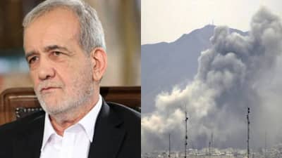 Iran War Update : अखेर इराण अमेरिका-इस्रायलसमोर झुकला, राष्ट्रपती मसूद पेजेश्कियान यांचं सर्वात मोठं वक्तव्य