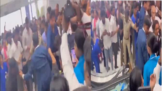 लोकप्रिय अभिनेत्याला पाहण्यासाठी रुग्णालयाबाहेर चाहत्यांची गर्दी, एस्केलेटर तोडलं, पोलिसांच्या लाठीचार्जनंतर...