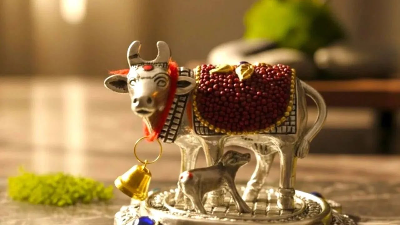 घरात कामधेनू गायीची मूर्ती ठेवण्याची योग्य दिशा माहितीये? जाणून घ्या, होईल फायदा