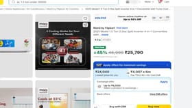 ₹30,000 रुपयापेक्षा कमी मध्ये मिळतायत 1.5 टनाचे हे 5 AC.