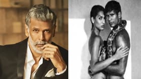 न्यूड फोटोशूटवर मिलिंद सोमणने सोडलं मौन; 