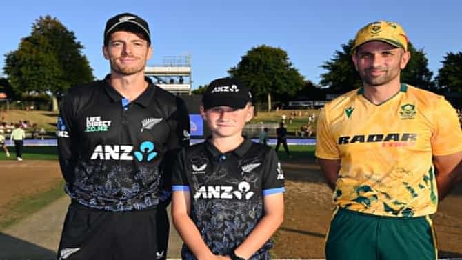 NZ vs SA : न्यूझीलंड-दक्षिण आफ्रिका आमनेसामने, तिसरा सामना कधी कुठे?
