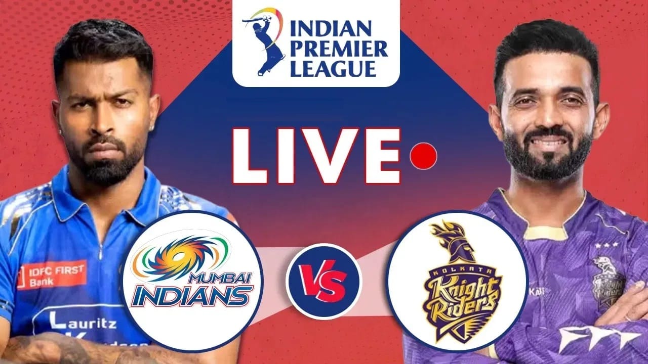 MI vs KKR Live Updates, IPL 2026: मुंबईचा पहिलाच सामना घरच्या मैदानात, वानखेडेत केकेआर विरुद्ध भिडणार, कोण जिंकणार?