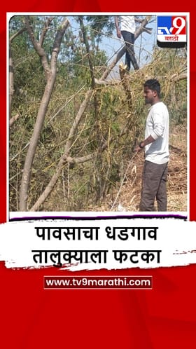 Nandurbar : सातपुड्यात मध्यरात्री वादळ वाऱ्यासह जोरदार पाऊस, 12 तासांपासून वीजपुरवठा खंडीत