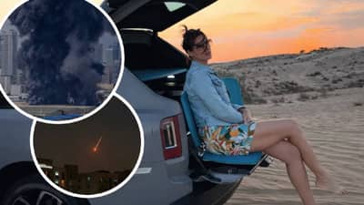 पुढच्या क्षणी काय होईल सांगता येत नाही! इराणी ड्रोनमुळे दुबईत बॉलिवूड अभिनेत्रीची उडाली झोप