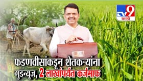 अर्थसंकल्पात शेतकऱ्यांना मोठा दिलासा; 2 लाखांपर्यंत कर्जमाफीची घोषणा.