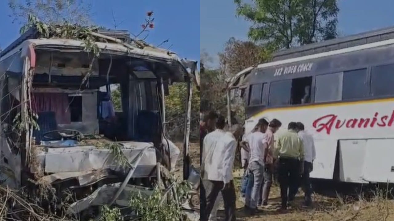 gondia bus accident