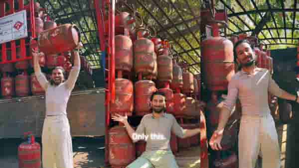 गर्लफ्रेंडला पटवण्यासाठी ऑरीने थेट आणला LPG सिलिंडर्सचा ट्रक; व्हिडीओ पाहून नेटकरी थक्क!