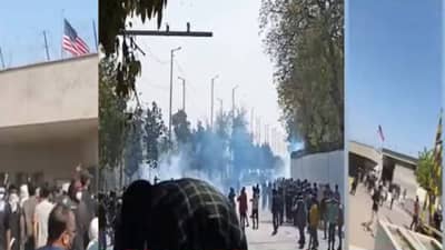 पाकिस्तान पेटलं, थेट अमेरिकन दूतावासावर हल्ला, 10 जणांचा मृत्यु, इराणमधील..