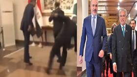 पाकिस्तानी परराष्ट्र मंत्री महत्वाच्या बैठकीत धाडकन खाली पडले, Video.