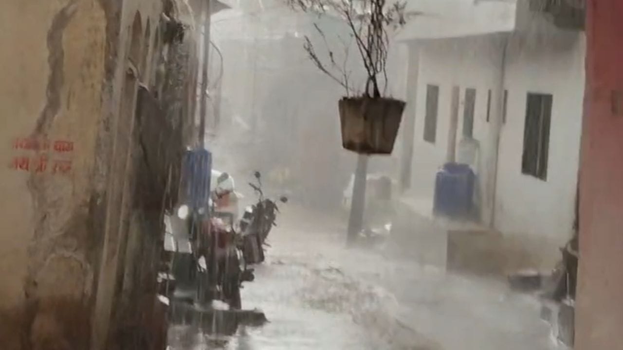 बुलढाणा : हवामान विभागाच्या इशाऱ्यानुसार बुलढाणा जिल्ह्यात अवकाळी पावसाने जोरदार हजेरी लावली असून चिखली, जळगाव जामोद आणि संग्रामपूर या तीनही तालुक्यांत वादळी वाऱ्यासह अवकाळी पाऊस कोसळला. वादळी वाऱ्यासह झालेल्या या पावसामुळे शेतीपिकांचे मोठे नुकसान झाल्याची शक्यता वर्तविली जात आहे.