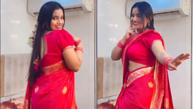 ‘फँड्री’मधील शालूचा लोकप्रिय गाण्यावर डान्स, अदा पाहून चाहते झाले फिदा.