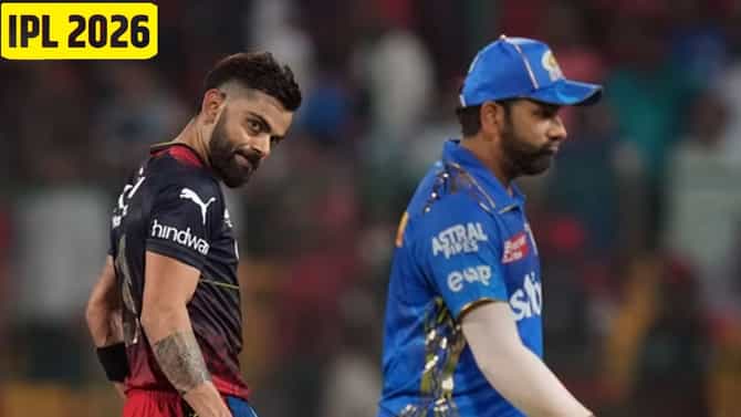 IPL 2026 Full Squad: पहिल्या टप्प्याचं ठरलं, 28 मार्चपासून थरार, रोहित-विराट कोणत्या टीममध्ये? जाणून घ्या