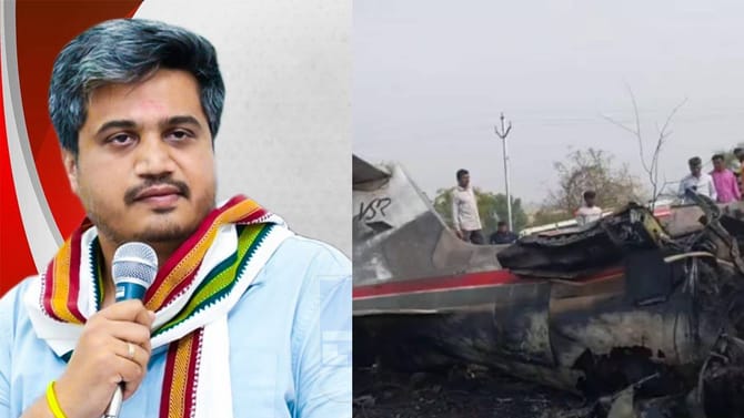 रोहित पवार यांनी अखेर पाडले भाग, थेट अजित पवार विमान अपघात प्रकरणात..