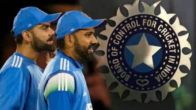 BCCI : रोहित-विराटला अशी वागणूक..नावचं नाही, बीसीसीआयची मोठी घोषणा