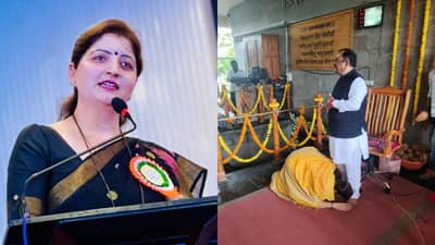 Rupali Chakankar : सावित्रीची लेक जिथे भोंदू पावलांवर झुकली... राष्ट्रवादी शरद पवार गटाचा बोचरा वार