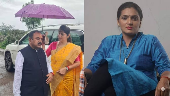 खरात प्रकरणात चाकणकर पुरावे नष्ट करतील; रुपाली पाटलांचे खळबळजनक आरोप