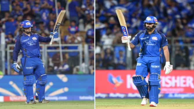 MI vs KKR : रोहित-रायनची तोडु खेळी, मुंबईची विजयी सलामी, केकेआरचा 6 विकेट्सने धुव्वा