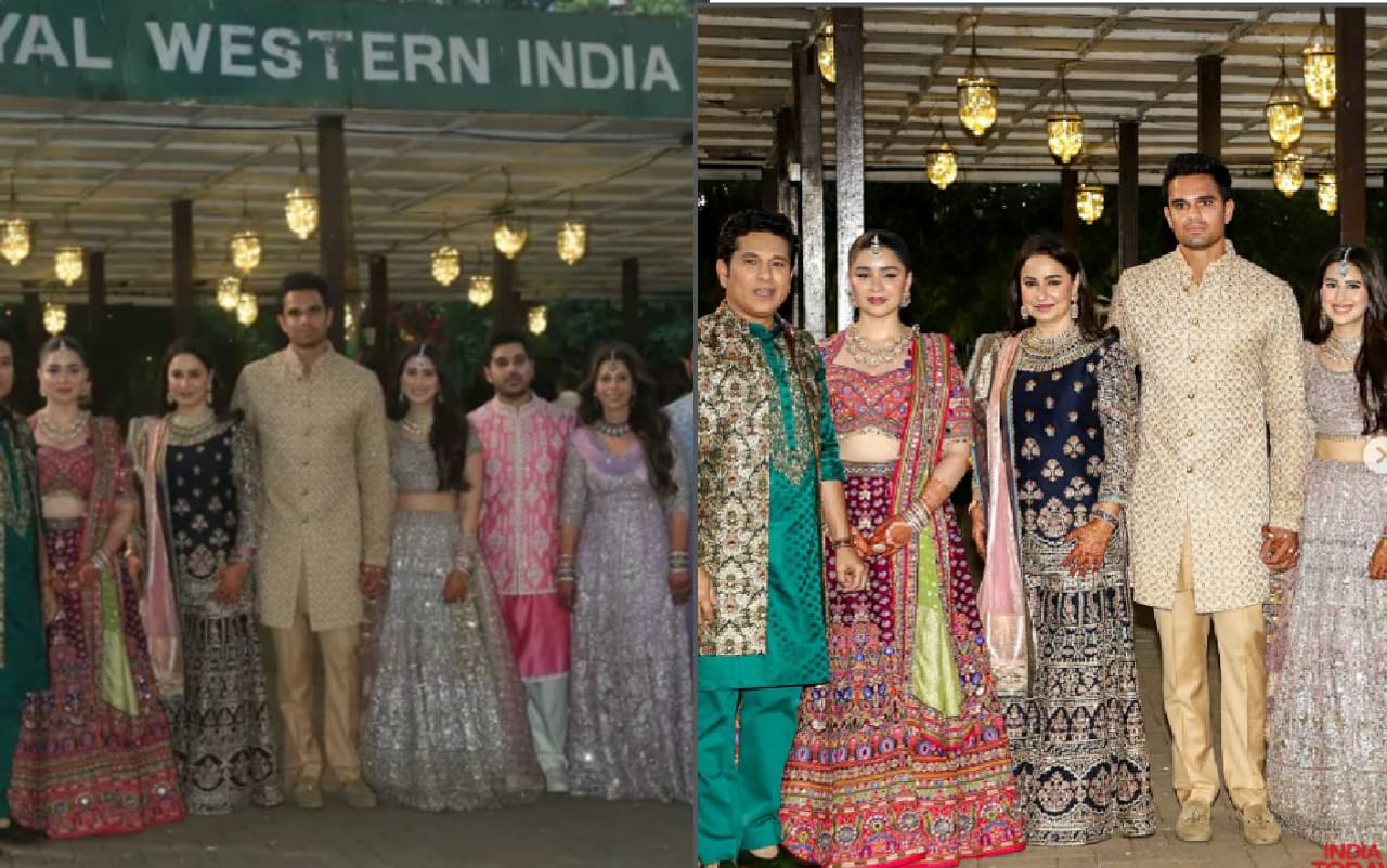 क्रिकेटच्या मैदानावर रन मशीन म्हणून ओळखला जाणारा सचिन तेंडुलकर साधेपणे पण तेवढ्याच रॉयली जगतो. मुंबईतील वांद्रे परिसरातील त्याचा बंगला 1926 काळातील पारसी वास्तुकला आणि आधुनिक सुविधांचा एक अद्भुत मिलाफ आहे. आज सचिनच्या लेकाचं, अर्जुन तेंडुलकरचं सानिया चंडोकशी होत असून लग्नानंतर नवं जोपं याच घरात, गृहप्रवेश करणार आहे. पाहूया त्याचं आलिशान घर.. ( Photos : Insstgram / Sachin Tendulkar)