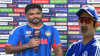Sanju Samson : रोहित, विराट-धोनीला श्रेय, गंभीरला टोमणा;संजूचा डबल गेम! विजयानंतर म्हणाला...