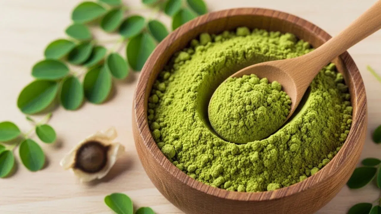 शेवग्याच्या पानांमध्ये अँटीऑक्सिडेंट घटक असतात, जे प्रदूषण आणि तणावामुळे होणाऱ्या नुकसानीपासून शरीराचे रक्षण करतात. त्याचा तात्काळ परिणाम होत नाही, परंतु नियमित सेवनाने याचा फायदा जानवतो.  