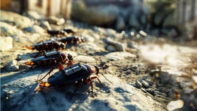 Spy Cockroaches: ड्रोननंतर आता झुरळं, युद्धात कॉकरोच करतील हेरगिरी! नवीन तंत्रज्ञानाने जगाला धक्का