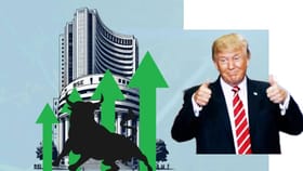 ट्रम्प यांचा एक सिग्नल, बाजाराचा कॅब्रे डान्स, शेअर बाजारात तुफान.