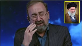 Ayatollah Khameini:मृत्यूची बातमी देताना अँकरला धाय मोकळून रडला.