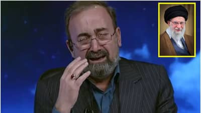 Ayatollah Khameini: कंठ दाटला, डोळ्यातून अश्रु धारा, खोमेनीच्या मृत्यूची बातमी देताना अँकर धाय मोकळून रडला