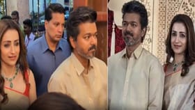 एक्स्ट्रा मॅरिटल अफेअरच्या आरोपांनंतर थलपती विजय - तृषा एकत्र.