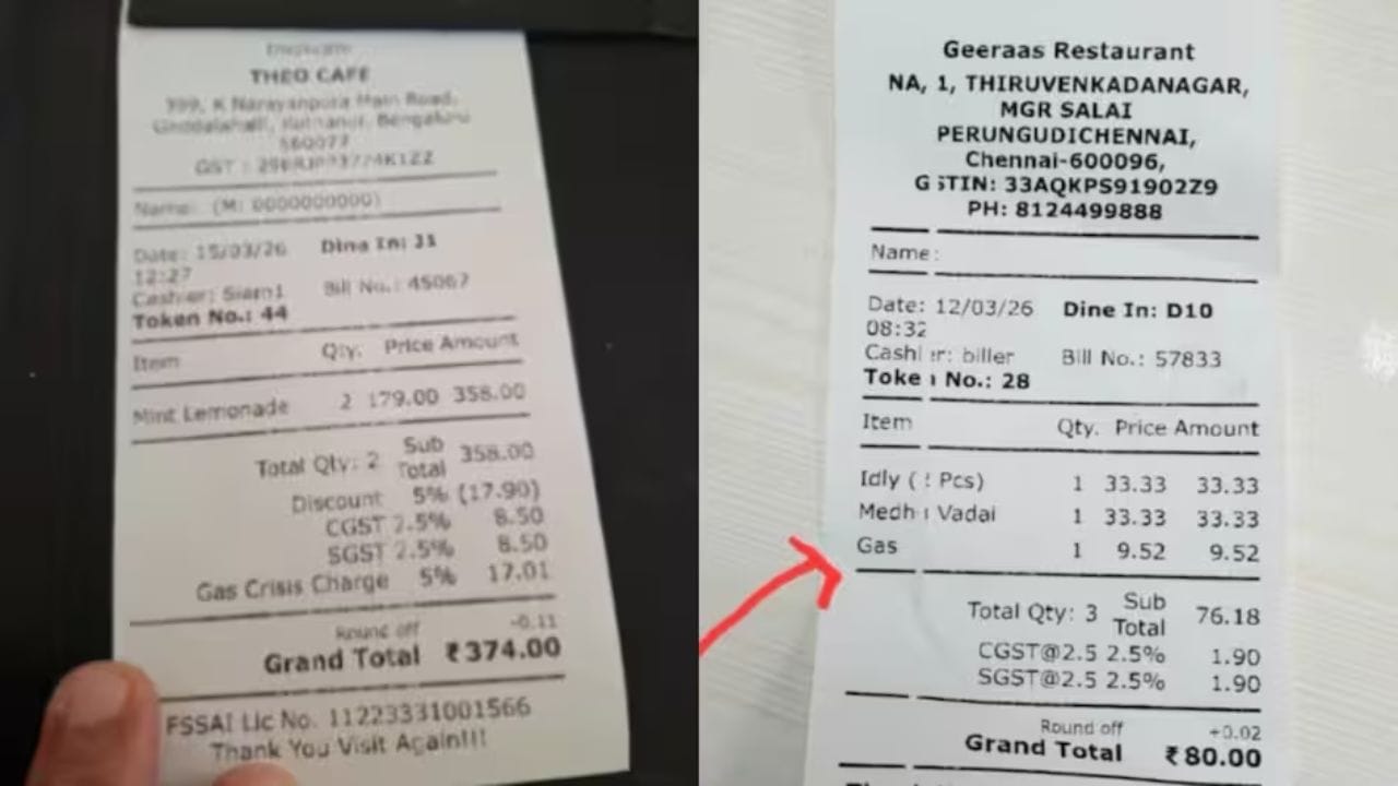 एलपीजी संकटात ग्राहकांची मुस्कटदाबी, 'गॅस क्रायसिस' चार्जने खिशाला चाट एलपीजी संकटात ग्राहकांची मुस्कटदाबी, 'गॅस क्रायसिस' चार्जने खिशाला चाट