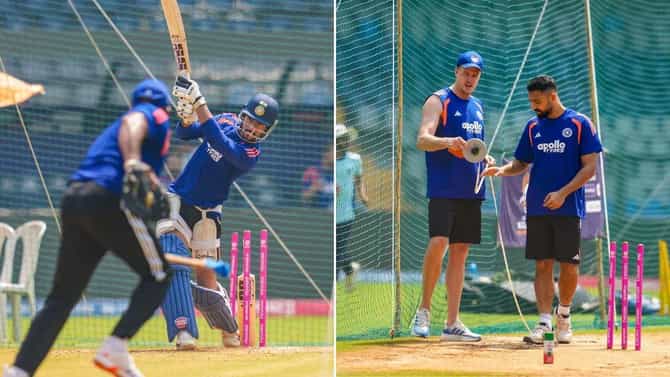 IND vs ENG, Semi Final: खेळपट्टीवरून गौतम गंभीरने क्युरेटरला फटकारले! व्हायरल फोटोवरून चर्चा
