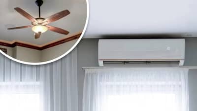 AC आणि पंखा एकत्र सुरू ठेवल्याने वीजबिल वाढतं का? प्रश्नाचं उत्तर अखेर सापडलंच....