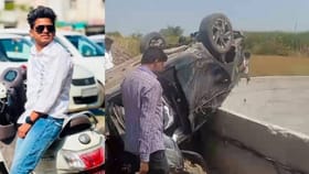 रात्रीच्या काळोखात भयंकर घडलं... 4 वेळा कार पलटली, धुळवडीसाठी...