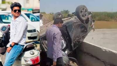 रात्रीच्या काळोखात भयंकर घडलं... चारवेळा कार पलटली, धुळवडीसाठी निघालेल्या तरुणाचा मृत्यू