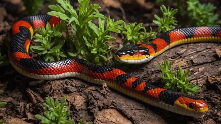 सॅन फ्रान्सिस्को गार्टर स्नेक हादेखील दिसायला खूपच सुंदर असतो. हा साप अमेरिकेत आढळतो. हा साप अत्यंत दुर्मिळ प्रजातीमध्ये मोडतो. तो त्याच्या चमकदार रंगामुळे प्रसिद्ध आहे. दरम्यान, हे साप दिसायला सुंदर असले तरीही त्यातील काही विषारी असतात. त्यामुळे योग्य काळजी घेणे गरजेचे आहे.