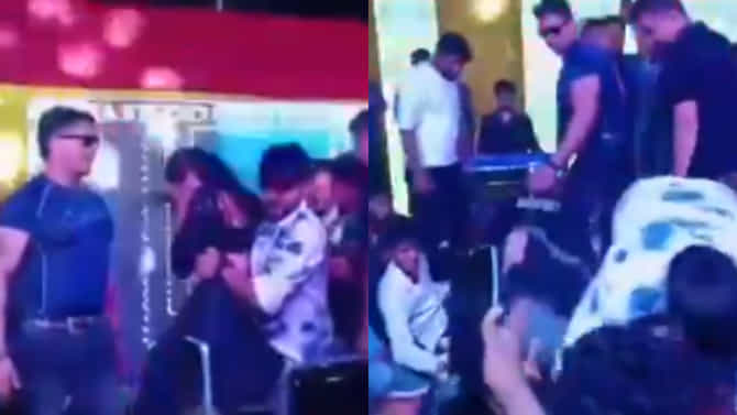 महिला डान्स करत होती, अचानक आला गायक अन् नको तेच केलं, Video पाहून नेटकरी संतप्त