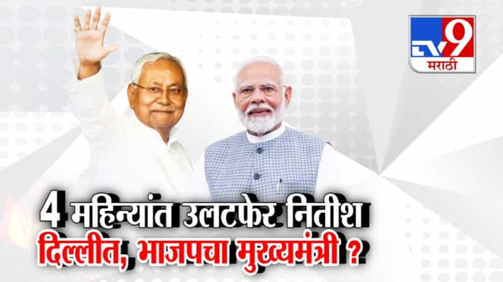 बिहारमध्ये राजकीय भूकंप! नितीश कुमारांचा राज्यसभा प्रवेश, भाजपचा मुख्यमंत्री होणार? बिहारमध्ये राजकीय भूकंप! नितीश कुमारांचा राज्यसभा प्रवेश, भाजपचा मुख्यमंत्री होणार?