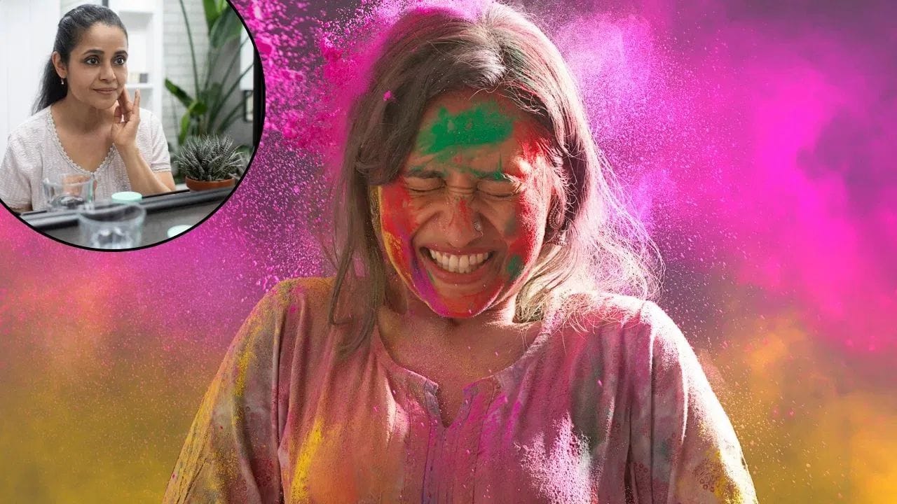 रंगांसोबत खेळण्याआधी त्वचेचं करा संरक्षण, जाणून घ्या 'या' स्किन केअर टिप्स रंगांसोबत खेळण्याआधी त्वचेचं करा संरक्षण, जाणून घ्या 'या' स्किन केअर टिप्स