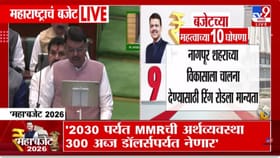 राज्याच्या बजेटमध्ये 10 महत्वाच्या घोषणा कोणत्या? पाहा व्हिडीओ