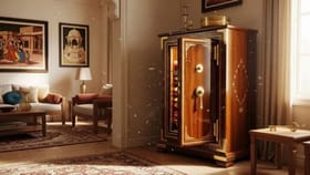 तिजोरीजवळ देवतेची मूर्ती किंवा चित्र ठेवणं योग्य की अयोग्य?.