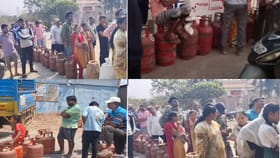 गॅस कंपन्यांनी निकष बदलताच, ग्राहकांचे धाबे दणाणले, रांगाच रांगा...