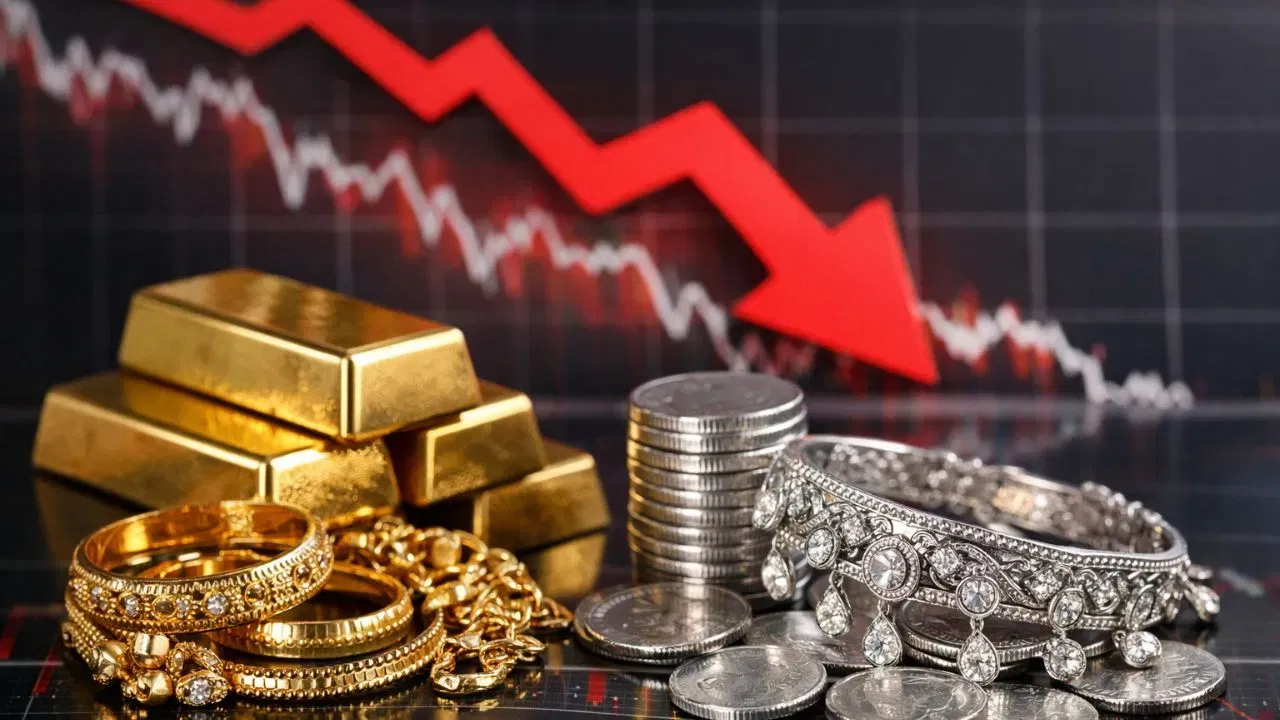 आज सोन्याच्या दरात 1 हजार रुपयांची घसरण झाली आहे. त्यामुळे 10 ग्रॅम सोन्याचे दर हे जीएसटीसह 1 लाख 64 हजार 285 रुपयांवर पोहोचले आहेत. हे दर काही दिवसांपूर्वी 1 लाख 72 हजारांवर गेले होते. आज सोन्याचे दर घसरले असल्यामुळे सर्वसामान्यांना थोडा दिलासा आहे. 