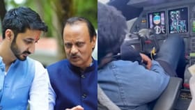 अजित पवारांच्या अपघाताच्या 1 महिन्यानंतर धक्कादायक व्हिडीओ समोर.