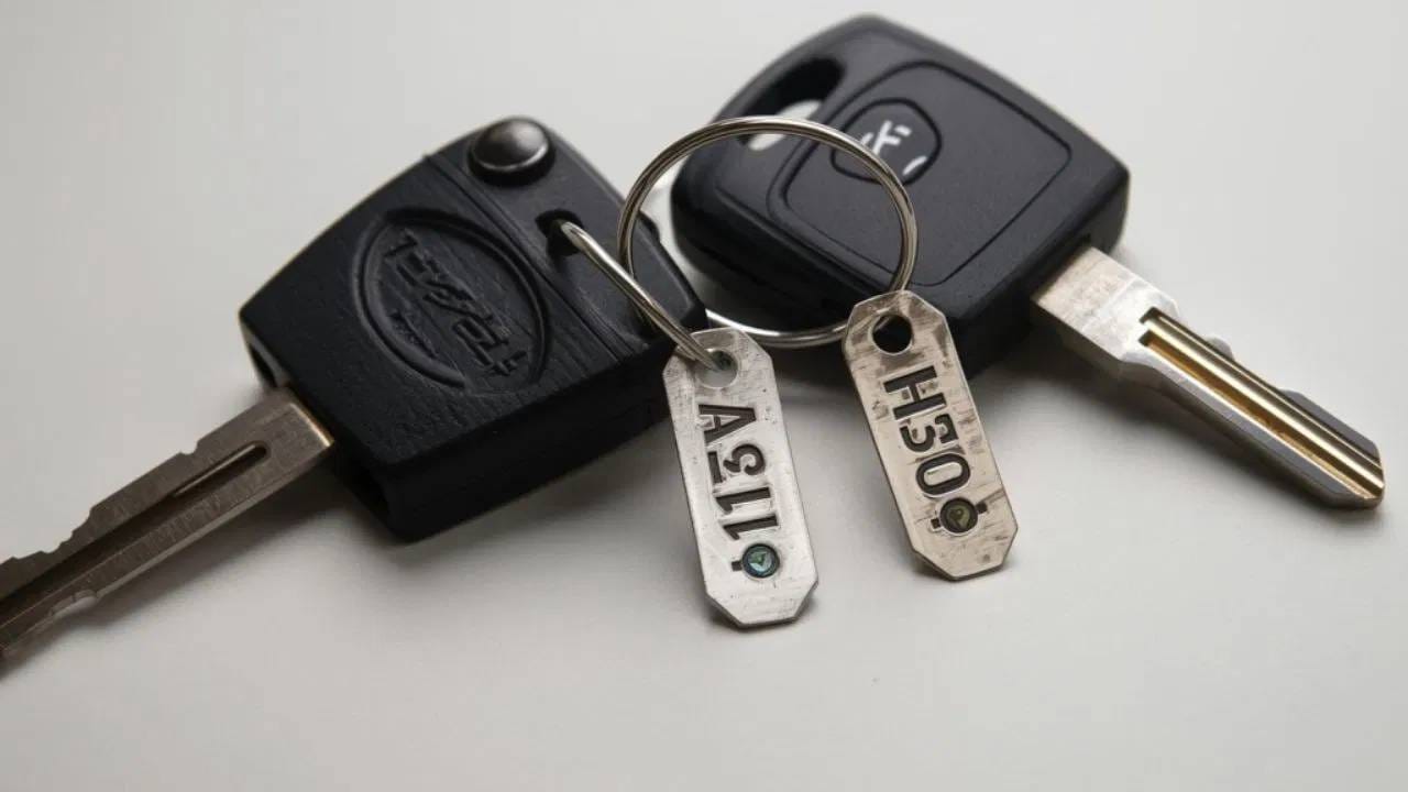 या टॅगचे संरक्षण कसं करावं ? : हा छोटा धातूचा टॅग तुमच्या गाडीच्या चावीचा डिजिटल ओळख क्रमांक मानला जातो. त्यामुळे, त्याचे संरक्षण करणं, तो जपून ठेवणं अत्यंत महत्त्वाचं आहे.