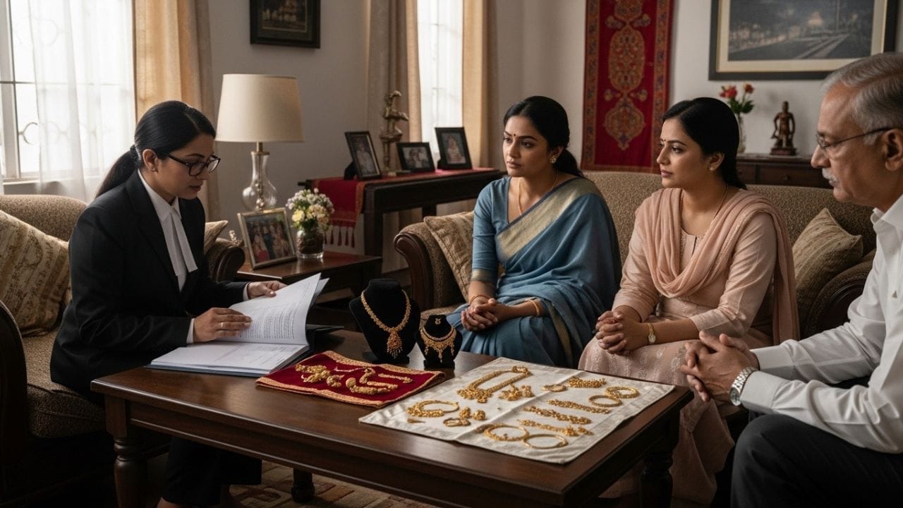 कायद्यानुसार मुलगी ही आईची थेट वारसदार असते. तिला भावाइतकाच आईच्या मालमत्तेवर आणि दागिन्यांवर समान हक्क असतो. या कायद्यात सुनेला थेट वारस मानले जात नाही. त्यामुळे सासूच्या दागिन्यांवर सुनेचा कोणताही थेट कायदेशीर हक्क नसतो.