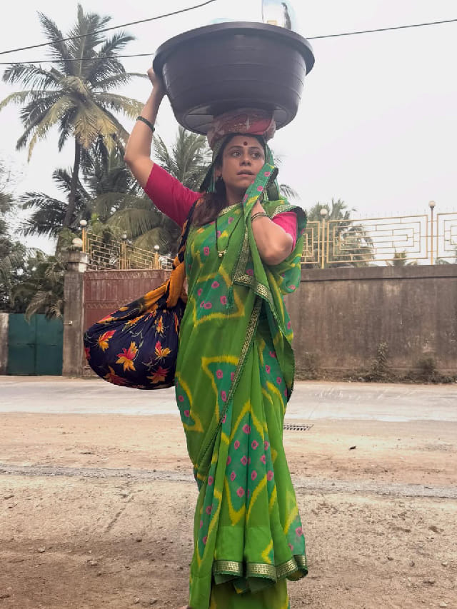 फोटोमधील ही मराठी अभिनेत्री कोण?  ओळखू देखील येईना