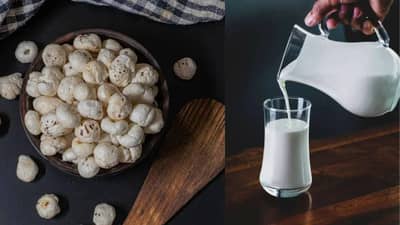 दुधात मखाना घालून खाल्ल्यामुळे काय आरोग्यदायी फायदे होतात?