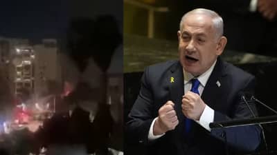 Israel Iran War : इराणची इस्रायलच्या पंतप्रधान कार्यालयापर्यंत धडक, नेत्यानाहू यांच्या ऑफिसवर भीषण मिसाईल हल्ला